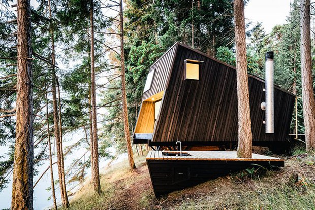 Nhà cabin: những túp lều hiện đại gần gũi thiên nhiên - Ảnh 2.