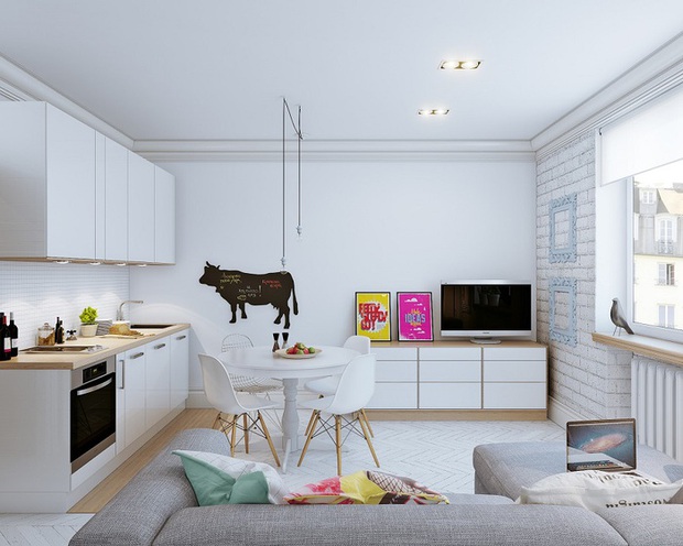 Tư vấn cải tạo để căn hộ 50m² đang từ 1 thành 2 phòng ngủ - Ảnh 5.