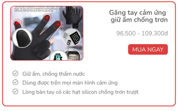 Găng tay mùa đông giờ nghe gọi được như điện thoại, tự sưởi kiêm chạm cảm ứng thông minh - Ảnh 5.