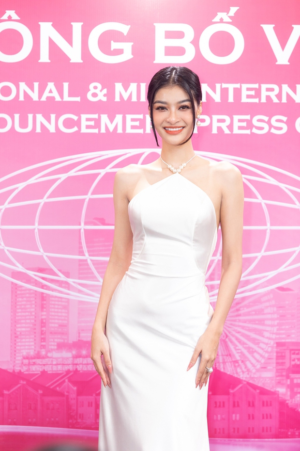 Thảm đỏ công bố vương miện Miss International: Mai Phương, Bảo Ngọc đọ sắc cùng Hoa hậu quốc tế - Ảnh 6.