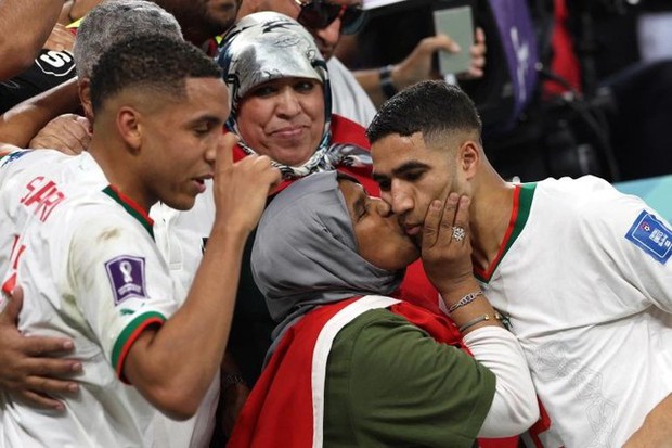 Achraf Hakimi, tỉ lệ mỡ thấp hơn siêu mẫu và bản lĩnh của Sư tử đầu đàn Morocco - Ảnh 1.
