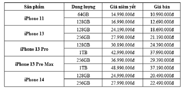 iPhone 13 giảm giá mạnh, iPhone Xs Max chỉ còn 8,39 triệu đồng - Ảnh 1.