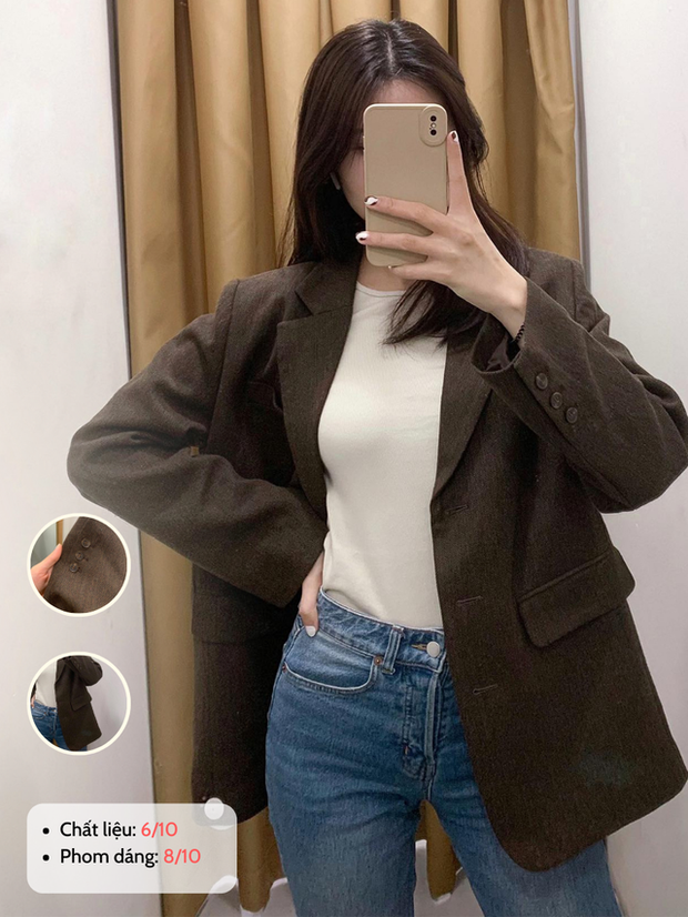 Review nhanh 8 mẫu áo dạ giá tầm trung dưới 3 triệu - Ảnh 11.