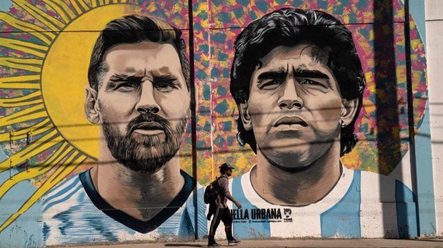 Con trai Maradona: Tôi là người hâm mộ số 1 của Messi - Ảnh 1.