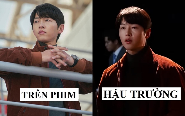 Bóc trần nhan sắc thật của Song Joong Ki ở hậu trường Cậu Út Nhà Tài Phiệt, có còn đẹp khi không được cà mặt? - Ảnh 3.