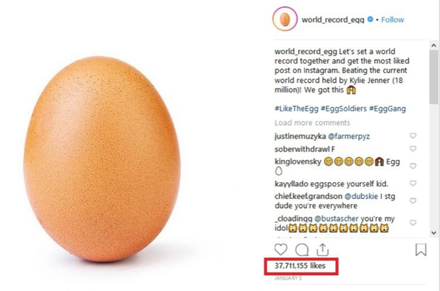 Hé lộ trùm cuối tạo nên bức ảnh quả trứng đình đám, từng đánh bại Messi và Kylie Jenner về lượt like trên Instagram - Ảnh 2.