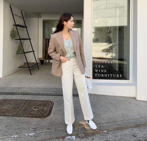 Phối 5 kiểu quần dài với áo blazer để thêm sành điệu - Ảnh 10.