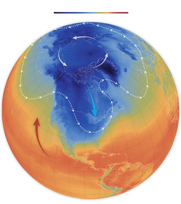 Toàn cầu đang ấm dần lên, tại sao nước Mỹ vẫn bão tuyết, giá lạnh kỷ lục? - Ảnh 5.