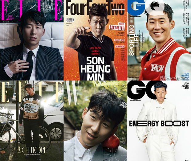 Son Heung Min: Lên bìa tạp chí như... đi chợ, được từ Calvin Klein tới Burberry giành giật - Ảnh 5.