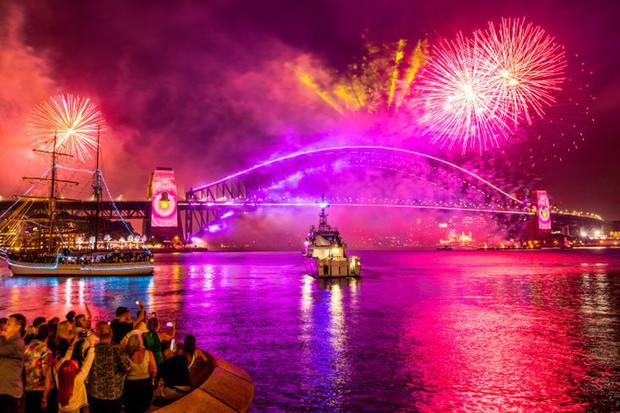 Pháo hoa mừng năm mới 2023 bừng sáng Sydney - Úc - Ảnh 5.