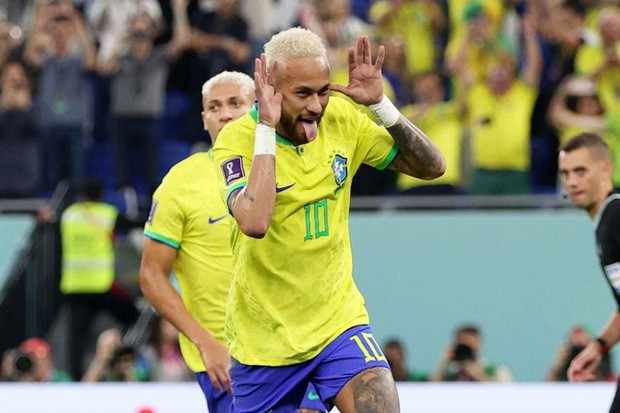 Xé lưới Hàn Quốc, Neymar bắt kịp kỷ lục của Pele và Ro béo - Ảnh 1.