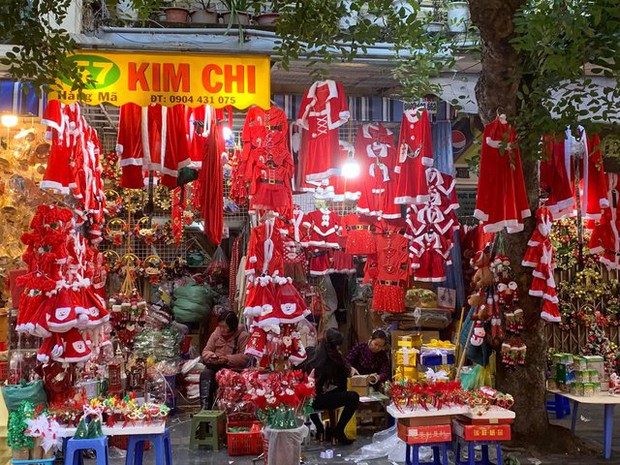 Không khí Giáng sinh tràn ngập phố Hàng Mã, đồ trang trí nhà cửa năm nay đa dạng lại đẹp xuất sắc - Ảnh 14.