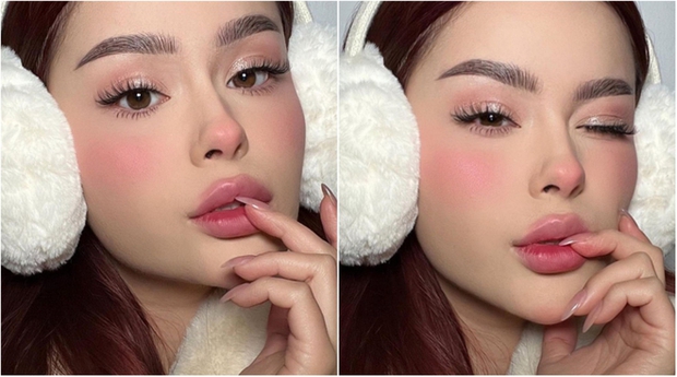 Trend makeup Im cold càn quét mạng xã hội - Ảnh 1.