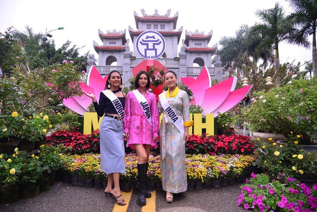 Dàn thí sinh Hoa hậu Du lịch Thế giới 2022 đọ sắc tại lễ hội hoa - Ảnh 6.