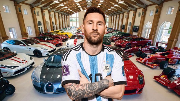 Messi, ông trùm chơi siêu xe trong giới cầu thủ - Ảnh 1.