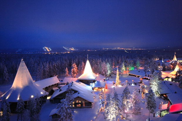 Cận cảnh ngôi làng ông già Noel đẹp như cổ tích, tuyết trắng rơi 6 tháng ở Phần Lan - Ảnh 3.