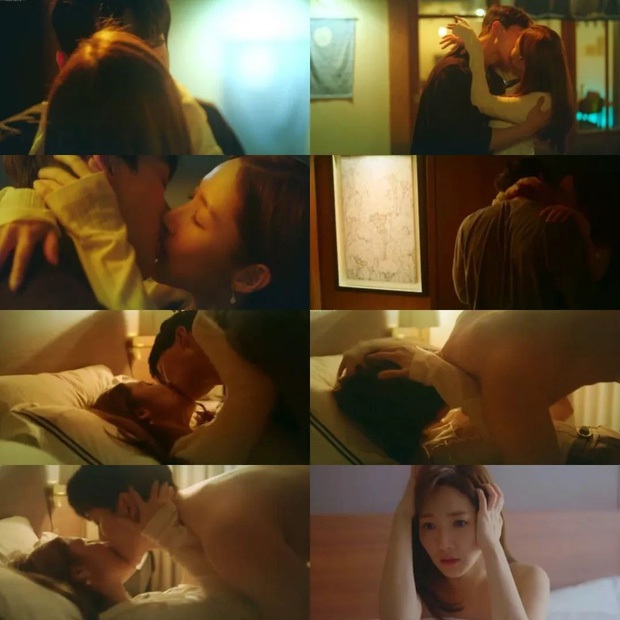 So kè 2 nữ chính phim Hàn hot nhất hiện nay: Park Min Young nhiệt tình lăn giường đã bạo bằng nàng thơ cảnh nóng? - Ảnh 7.