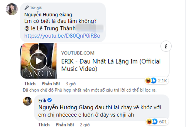 Hương Giang lên tiếng phốt cực căng Erik: Nếu im lặng sẽ lên tiếng rõ tất cả mọi chuyện! - Ảnh 4. Hương Giang lên tiếng phốt cực căng Erik: Nếu im lặng sẽ lên tiếng rõ tất cả mọi chuyện! - Ảnh 4.