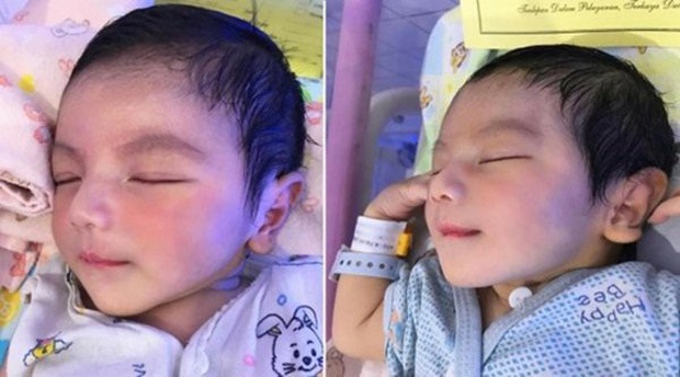 Em bé “đẹp từ trong trứng nước” với góc nghiêng thần thánh từng nổi ầm ầm trên MXH giờ đã lớn phổng phao, nhìn suýt không nhận ra - Ảnh 1. Em bé “đẹp từ trong trứng nước” với góc nghiêng thần thánh từng nổi ầm ầm trên MXH giờ đã lớn phổng phao, nhìn suýt không nhận ra - Ảnh 1.