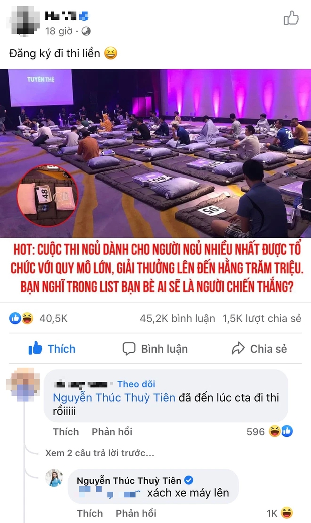 1 nàng hậu sẽ tham gia cuộc thi dành cho người ngủ nhiều nhất, muốn hốt trọn giải thưởng hàng trăm triệu? - Ảnh 2.