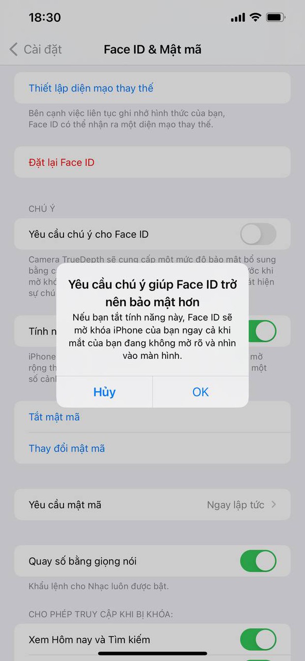 Nếu Face ID trên iPhone không nhạy, hãy thử ngay cách này! - Ảnh 2.