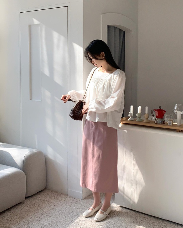 13 cách diện đồ màu pastel trẻ xinh, tinh tế chứ không bị sến của gái Hàn - Ảnh 4. 13 cách diện đồ màu pastel trẻ xinh, tinh tế chứ không bị sến của gái Hàn - Ảnh 4.