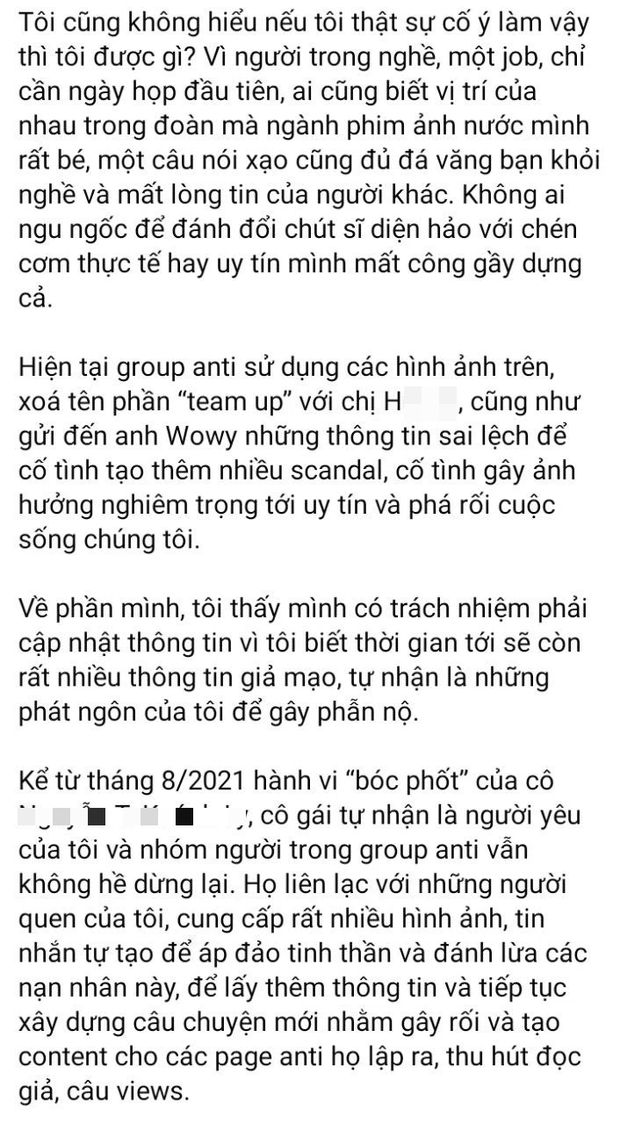 Bạn trai chuyển giới của Miko Lan Trinh lên tiếng về phốt căng với Wowy, chốt luôn cách giải quyết! - Ảnh 3.