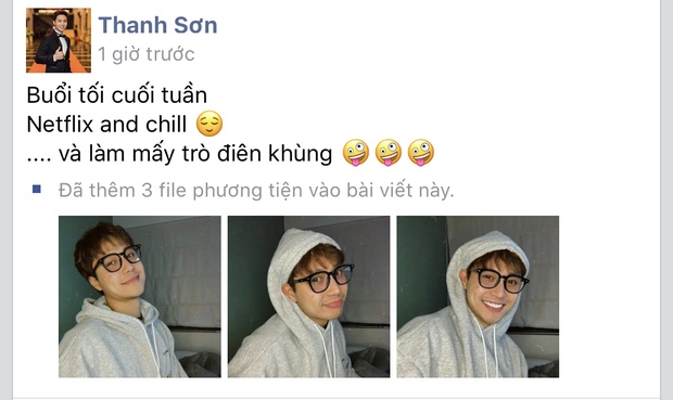 Thanh Sơn trượt tay đăng status hàm ý 18+, phải ngay lập tức làm điều này sau khi được nhắc nhở? - Ảnh 2.