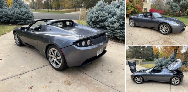 Tesla Roadster đời đầu được bán với giá kỷ lục hơn 250.000 USD - Ảnh 2.