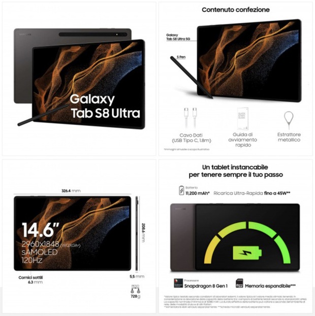 Galaxy Tab S8 Ultra với tai thỏ lộ ảnh thực tế trước ngày ra mắt  - Ảnh 3.