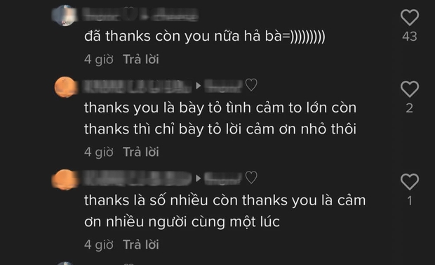 Nữ sinh &ldquo;l&agrave;m m&agrave;u&rdquo; giải th&iacute;ch từ Tiếng Anh &ldquo;Thank You&rdquo;, đọc giải nghĩa m&agrave; giận t&iacute;m người - Ảnh 1.
