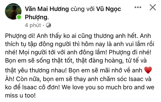 10 năm gắn bó của Isaac và đạo diễn Vũ Ngọc Phượng: Luôn dành điều tốt đẹp nhất cho nhau, nghẹn lòng giây phút âm dương cách biệt - Ảnh 7. 10 năm gắn bó của Isaac và đạo diễn Vũ Ngọc Phượng: Luôn dành điều tốt đẹp nhất cho nhau, nghẹn lòng giây phút âm dương cách biệt - Ảnh 7.