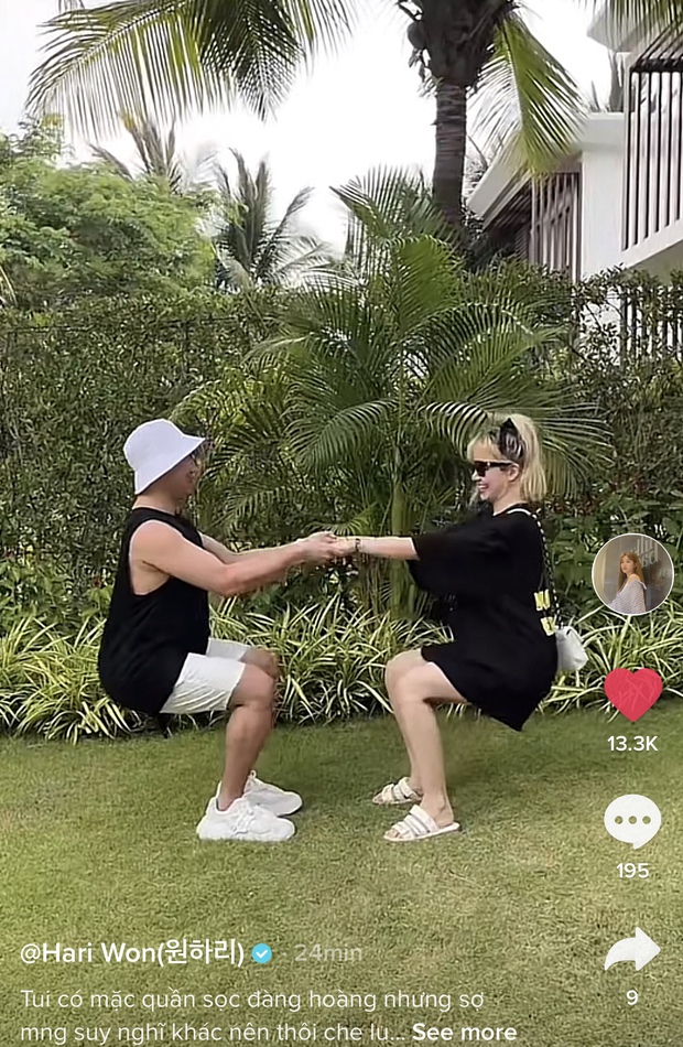 Hari Won bị tóm sống vòng 2 lùm lùm giữa tin đồn mang thai, còn suýt hớ hênh để lộ điểm nhạy cảm? - Ảnh 3. Hari Won bị tóm sống vòng 2 lùm lùm giữa tin đồn mang thai, còn suýt hớ hênh để lộ điểm nhạy cảm? - Ảnh 3.