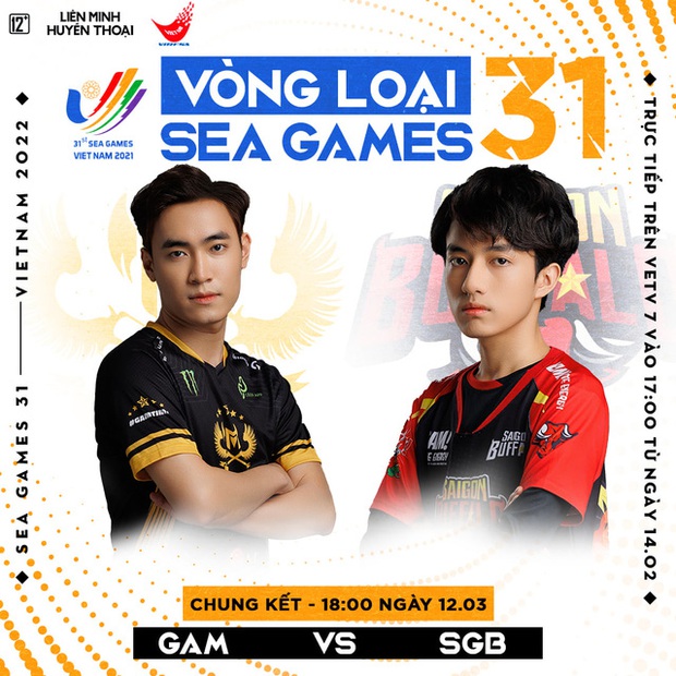 Destroy SGB in the final, GAM officially becomes Vietnam's representative at SEA Games 31 - Photo 1.