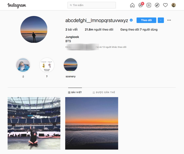 Jungkook (BTS) đổi tên tài khoản Instagram từng gây bão, giờ đây không còn tất cả vì đã có J&K! - Ảnh 2.