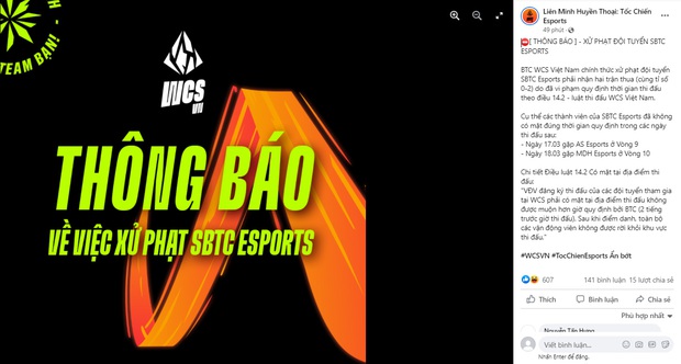 SBTC Esports bị xử thua 2 trận liên tiếp sau khi mắc lỗi “đi vào lòng đất” - Ảnh 1.