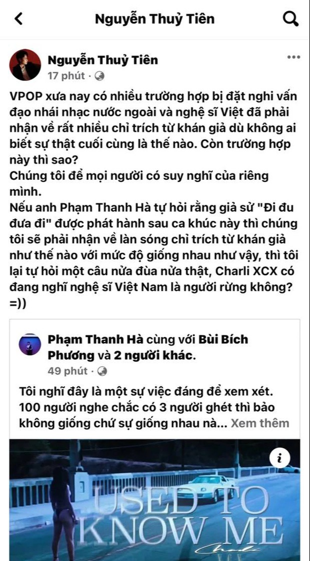 Perverse corner: Bich Phuong's song was plagiarized, but Vietnamese netizens support Charli XCX for a reason?  - Photo 1.