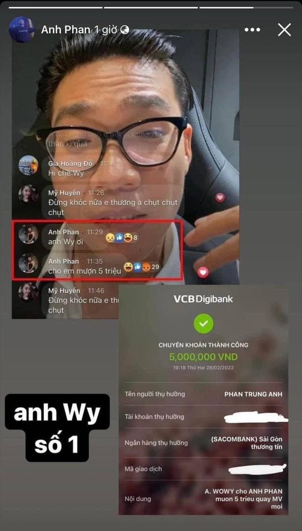 Bình luận vu vơ anh Wy ơi cho em mượn 5 triệu, ai ngờ nhóm rapper làm MV giả vờ đăng lên website khiêu dâm nhận được thật luôn! - Ảnh 1. Bình luận vu vơ anh Wy ơi cho em mượn 5 triệu, ai ngờ nhóm rapper làm MV giả vờ đăng lên website khiêu dâm nhận được thật luôn! - Ảnh 1.
