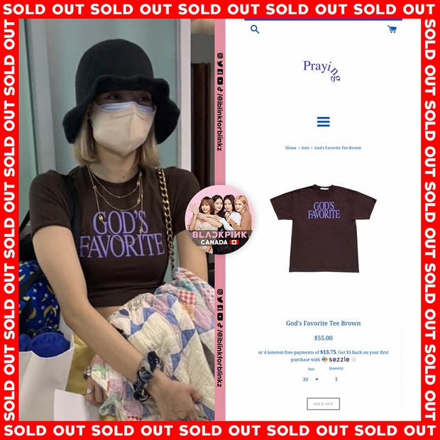 Quê độ vì diện đồ không xé mác nhưng Lisa đỉnh ở chỗ giúp brand sold out chiếc áo mặc chớp nhoáng ở sân bay - Ảnh 4.