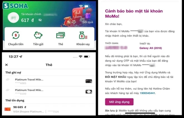  Tài khoản ngân hàng, ví điện tử của hai cô gái bất ngờ bị rút sạch tiền vì gửi 1 tin nhắn - Ảnh 1.
