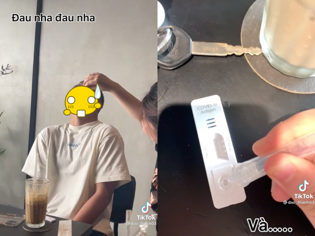 Cả nhóm rủ nhau đi cafe thì thấy 1 người mắc ho liên tục, ngay lập tức lấy que test chọt mũi ngay tại chỗ và cái kết - Ảnh 2. Cả nhóm rủ nhau đi cafe thì thấy 1 người mắc ho liên tục, ngay lập tức lấy que test chọt mũi ngay tại chỗ và cái kết - Ảnh 2.