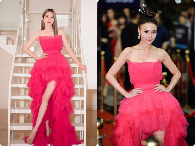 Lan Ngọc đúng là mỹ nhân đẹp bất bại: Đụng hàng cả dàn Hoa hậu và sao Việt mà chưa 1 lần lép vế - Ảnh 5.