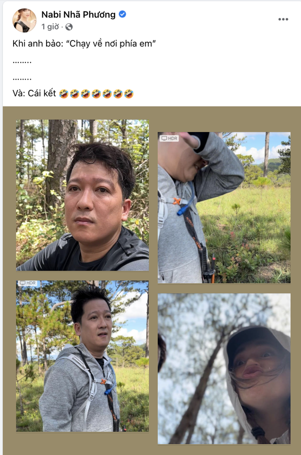 Trường Giang nói Chạy về nơi phía em và cái kết cực phũ được chính Nhã Phương chia sẻ - Ảnh 2. Trường Giang nói Chạy về nơi phía em và cái kết cực phũ được chính Nhã Phương chia sẻ - Ảnh 2.