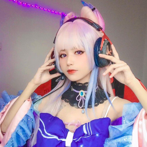 Ngắm nhan sắc nữ streamer Liên Quân cosplay Yue xịn như skin bậc SSS, khiến game thủ tranh nhau khoe Ba Bích để đi trước - Ảnh 1.