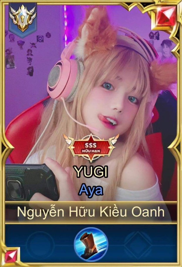 Ngắm nhan sắc nữ streamer Liên Quân cosplay Yue xịn như skin bậc SSS, khiến game thủ tranh nhau khoe Ba Bích để đi trước - Ảnh 2.