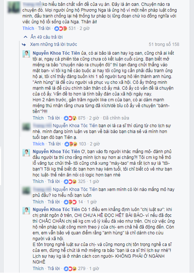 Tóc Tiên từng nói về vụ việc của Trương Hồ Phương Nga: Tôi chỉ thấy đáng buồn khi 1 số người tung hô lên thành anh hùng - Ảnh 3.