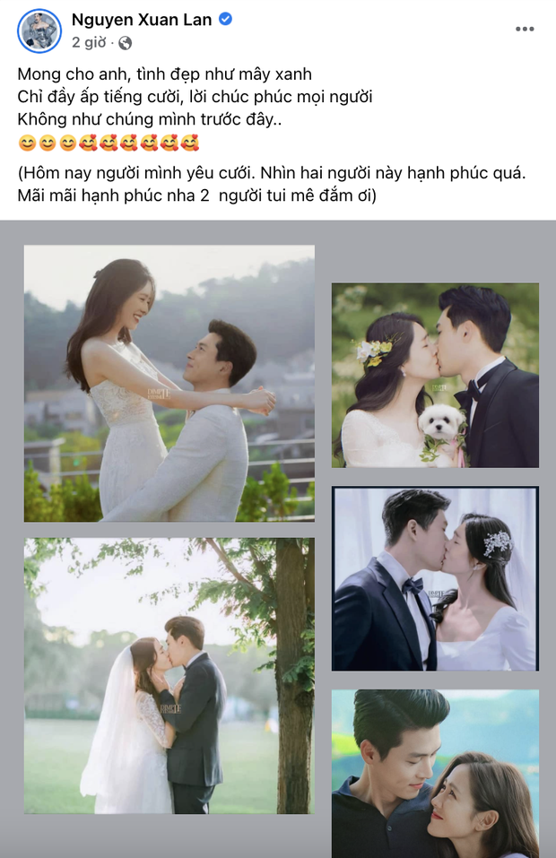 Xuân Lan 3 phần bất lực, 7 phần hạnh phúc tiễn người yêu đang tổ chức lễ cưới với chị đẹp ở Hàn - Ảnh 2. Xuân Lan 3 phần bất lực, 7 phần hạnh phúc tiễn người yêu đang tổ chức lễ cưới với chị đẹp ở Hàn - Ảnh 2.