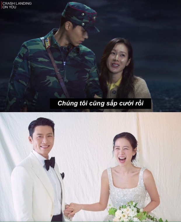 Từ Crash Landing On You đến siêu đám cưới hôm nay, Son Ye Jin - Hyun Bin đúng là chuẩn mực của phim giả tình thật - Ảnh 18.