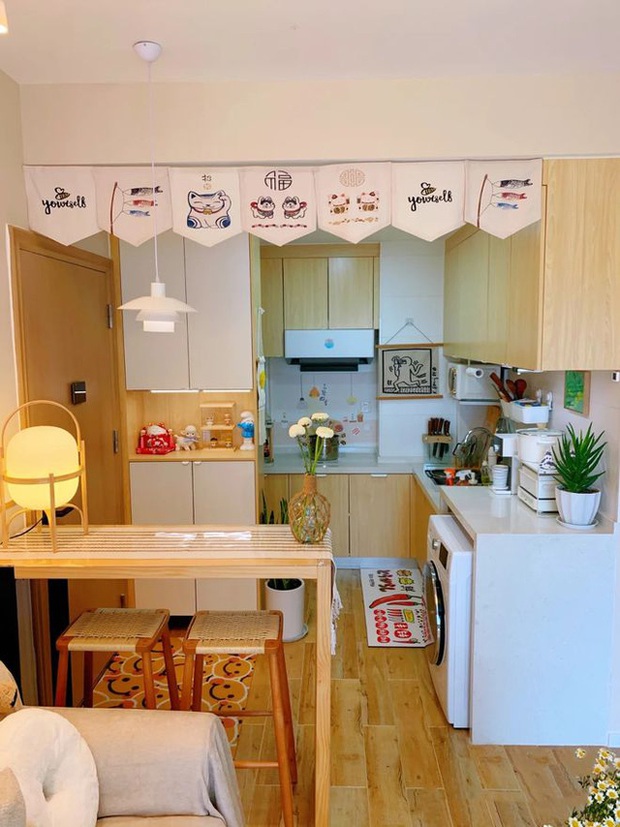 Thích thú với tổ ấm 30m2 dễ thương như trong truyện tranh của chàng trai trẻ: Vừa đầy đủ tiện nghi vừa thoải mái, người trẻ đều yêu thích - Ảnh 5. Thích thú với tổ ấm 30m2 dễ thương như trong truyện tranh của chàng trai trẻ: Vừa đầy đủ tiện nghi vừa thoải mái, người trẻ đều yêu thích - Ảnh 5.