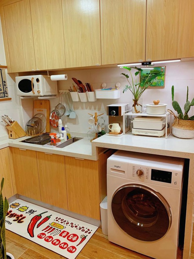 Thích thú với tổ ấm 30m2 dễ thương như trong truyện tranh của chàng trai trẻ: Vừa đầy đủ tiện nghi vừa thoải mái, người trẻ đều yêu thích - Ảnh 7. Thích thú với tổ ấm 30m2 dễ thương như trong truyện tranh của chàng trai trẻ: Vừa đầy đủ tiện nghi vừa thoải mái, người trẻ đều yêu thích - Ảnh 7.